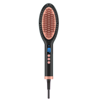 Private Label Smart Anti Scald PTC Heater Pro Hair Brush for Salon