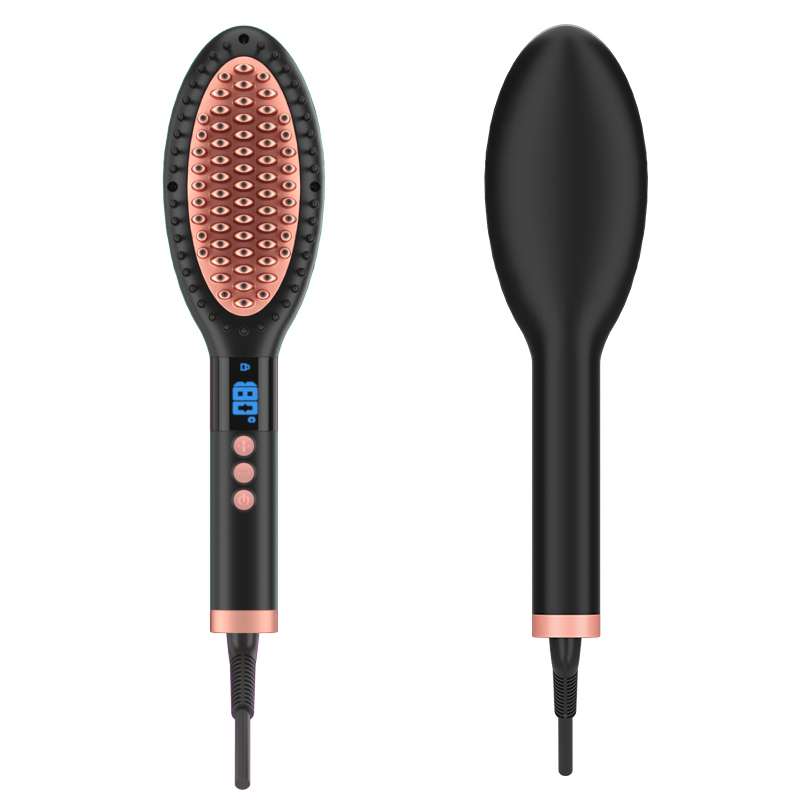 Multifunctional Fast Portable Electric Anti Scald Hair Straightening Brush