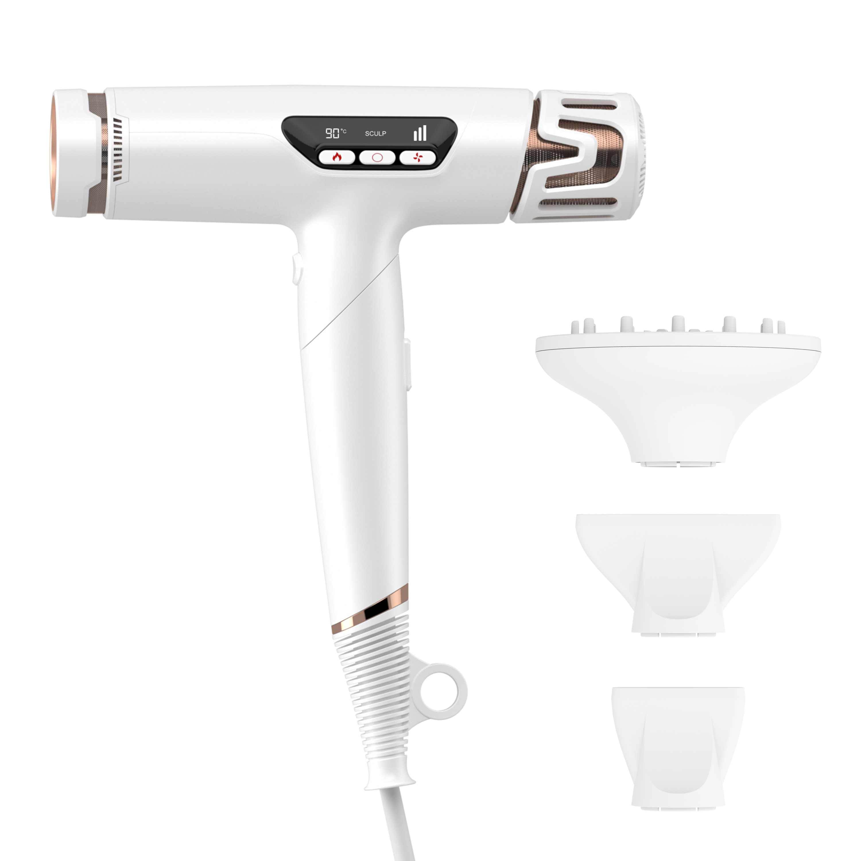 Professional Salon Hotel Foldable High Speed Bldc Ionic Hair Dryer