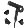 Professional High Speed Bldc Infrared Wall Mount Blow Dryer for Hotel Black