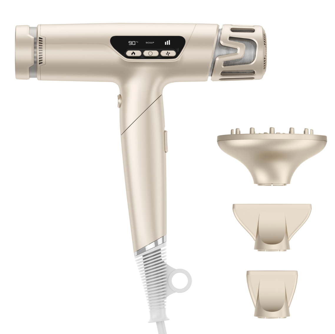 Salon Portable Fast 110000rpm Brushless Motor Ion Diffuser Hair Dryer