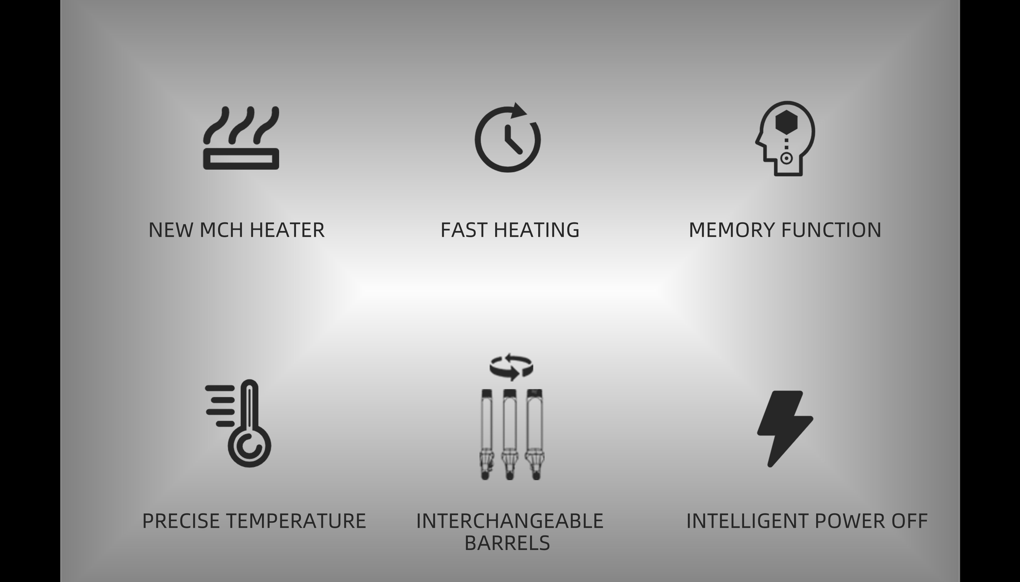 precise temperature hair curler
