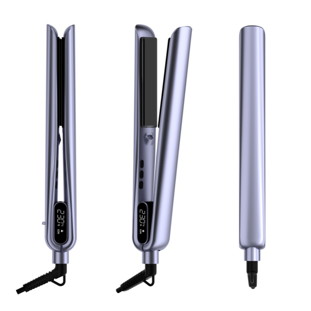 Professional Infrared Titanium Ceramic Hair Straightener Flat Iron