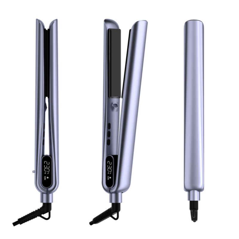 Professional Infrared Titanium Ceramic Hair Straightener Flat Iron