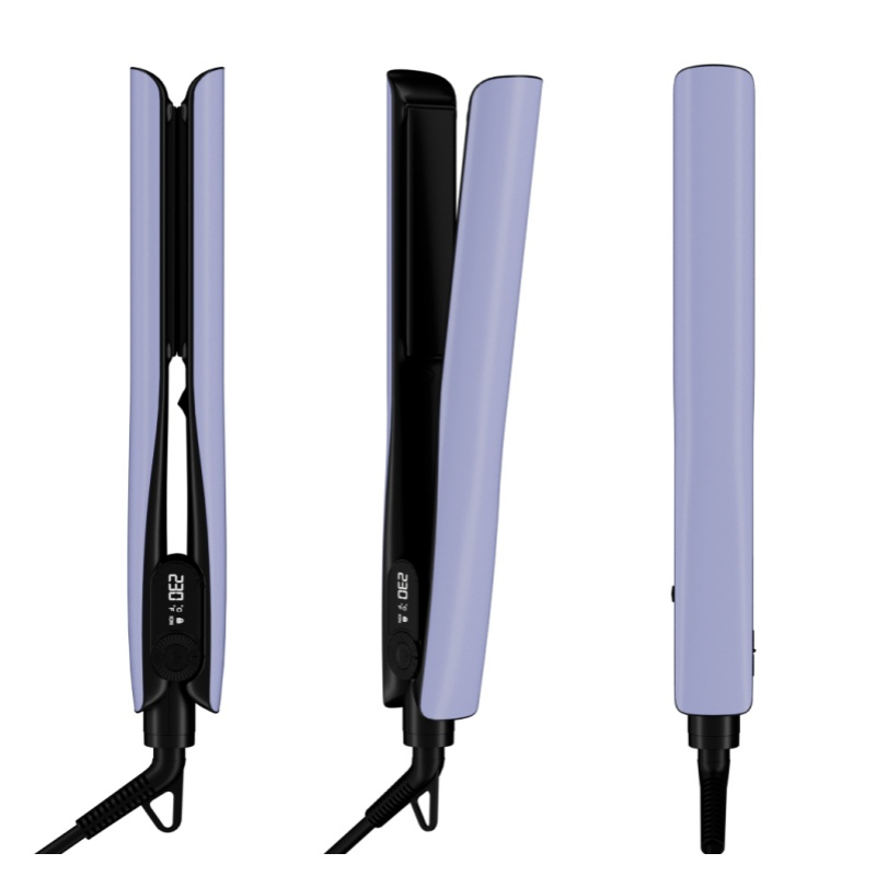Fast Nano Tourmaline Led Anion Flat Iron with Adjustable Temperature