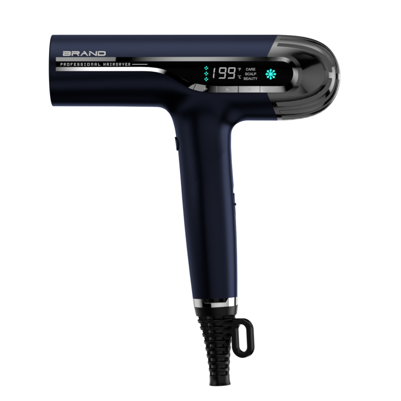 Professional Keratin Low Noise High Speed Brushless Motor Hair Dryer