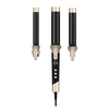 3 Tube Ceramic Infrared Electric Ionic Wave Hair Curler Wand with Clip