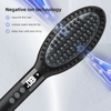 Portable Electric Fast Heated Ionic Ceramic Hair Straightener Brush