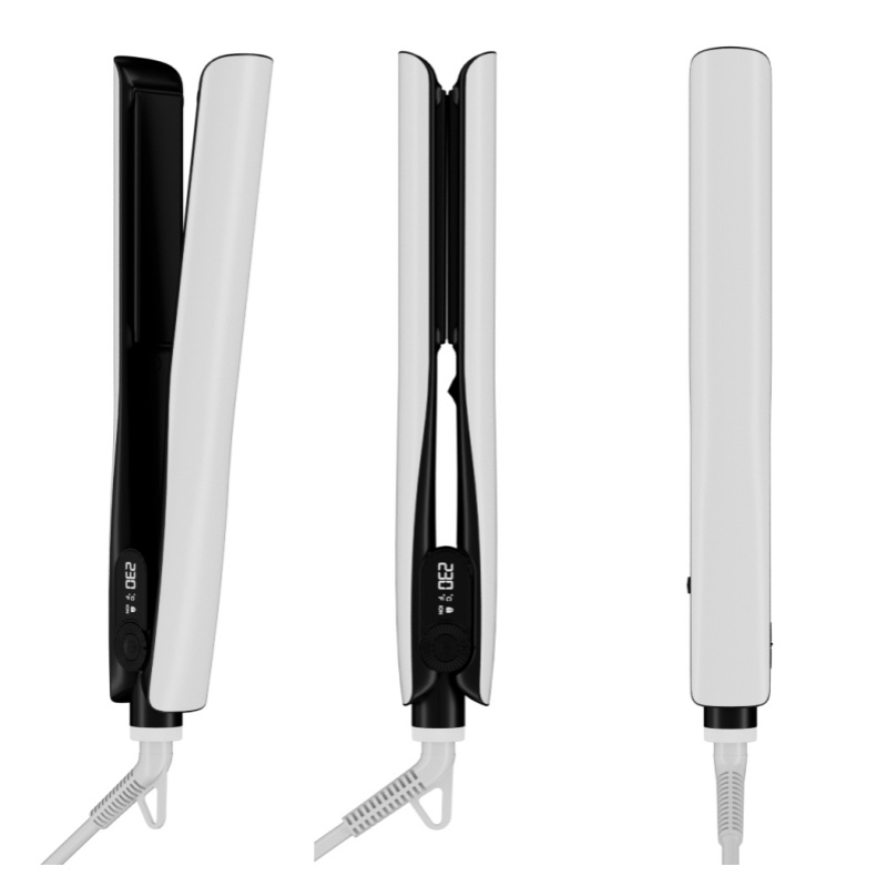 Professional 2 in 1 Ionic Ceramic Coating Tourmaline Infrared Flat Iron