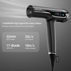 Thermal Film Technology Professional One Step Hair Dryer Ceramic High Speed Foldable Ionic Hair Dryer