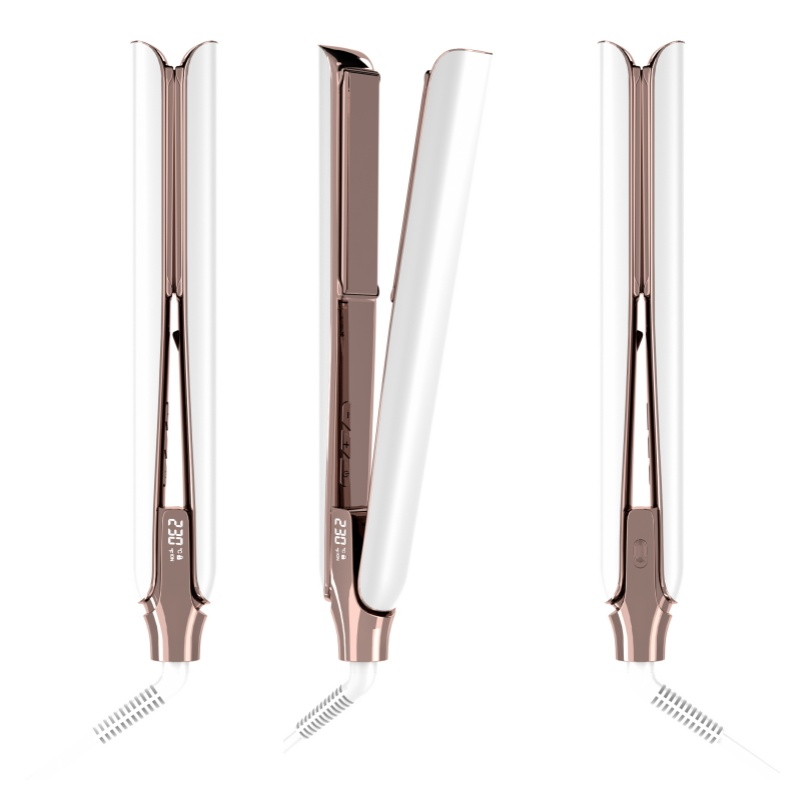 Professional Titanium Hair Straightener Ionic Infrared Hair Straightener Iron