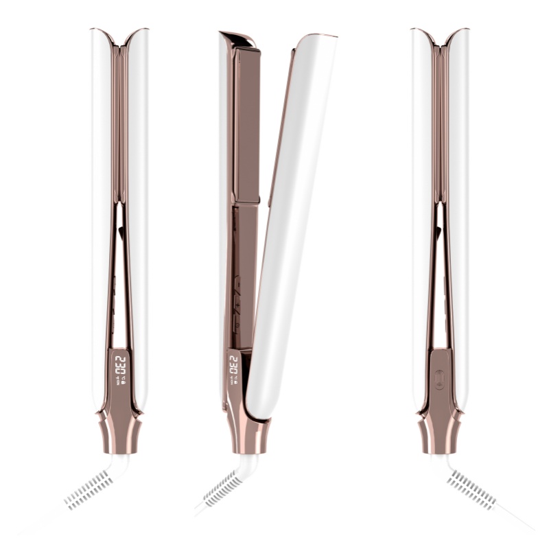 Professional Titanium Hair Straightener Ionic Infrared Hair Straightener Iron