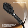 Portable Electric Fast Heated Ionic Ceramic Hair Straightener Brush