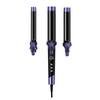 Portable Electric Ceramic Triple Barrel Waver Hair Curler with Clip
